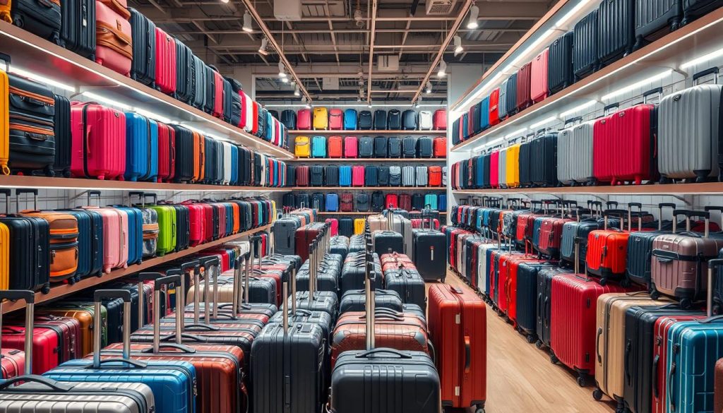 Luggage shopping