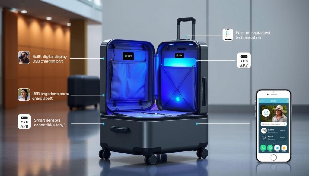 smart luggage features